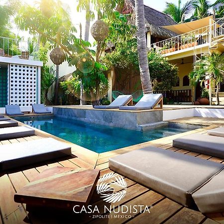 Casa Nudista - Lgbt Hotel Zipolite Zewnętrze zdjęcie