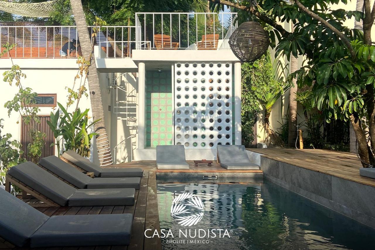 Casa Nudista - Lgbt Hotel Zipolite Zewnętrze zdjęcie