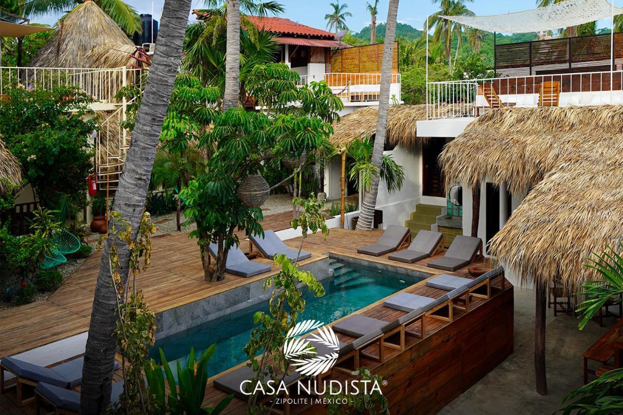 Casa Nudista - Lgbt Hotel Zipolite Zewnętrze zdjęcie