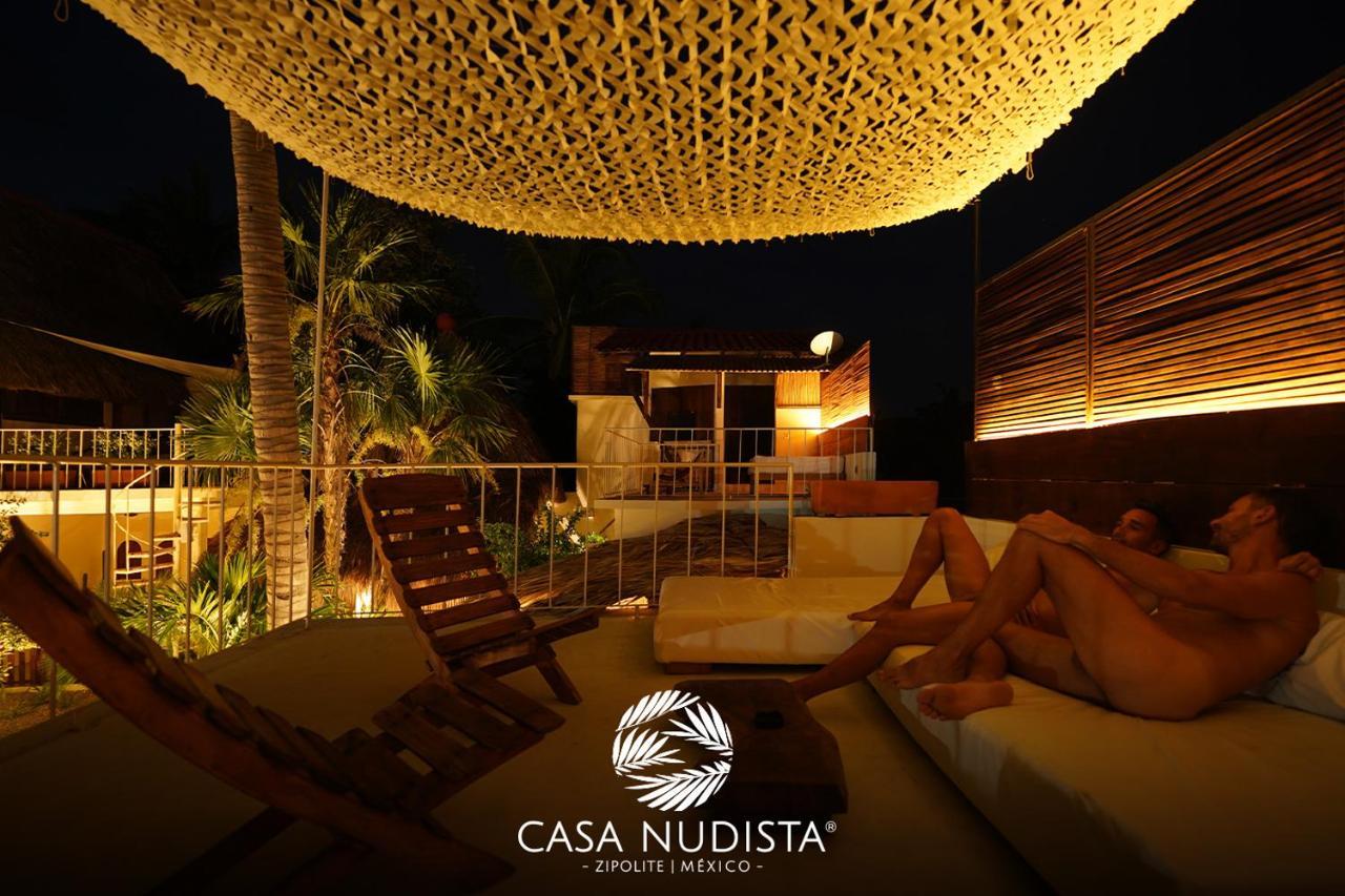 Casa Nudista - Lgbt Hotel Zipolite Zewnętrze zdjęcie