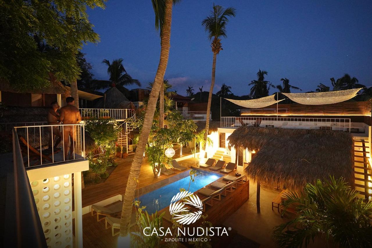 Casa Nudista - Lgbt Hotel Zipolite Zewnętrze zdjęcie